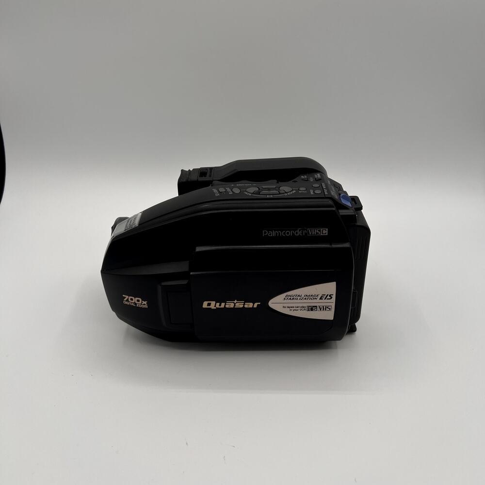 QUASAR Palmcorder VHS-C Camcorder 700x Digital Zoom 20x VM-152 Parts/Repair
